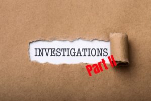 investigative process part II : Myrtle Beach